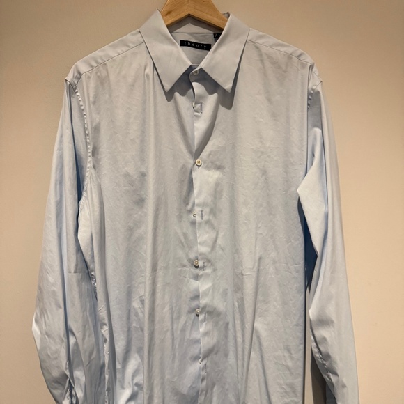 Theory Men's Button Down Dress Shirt - Picture 1 of 3